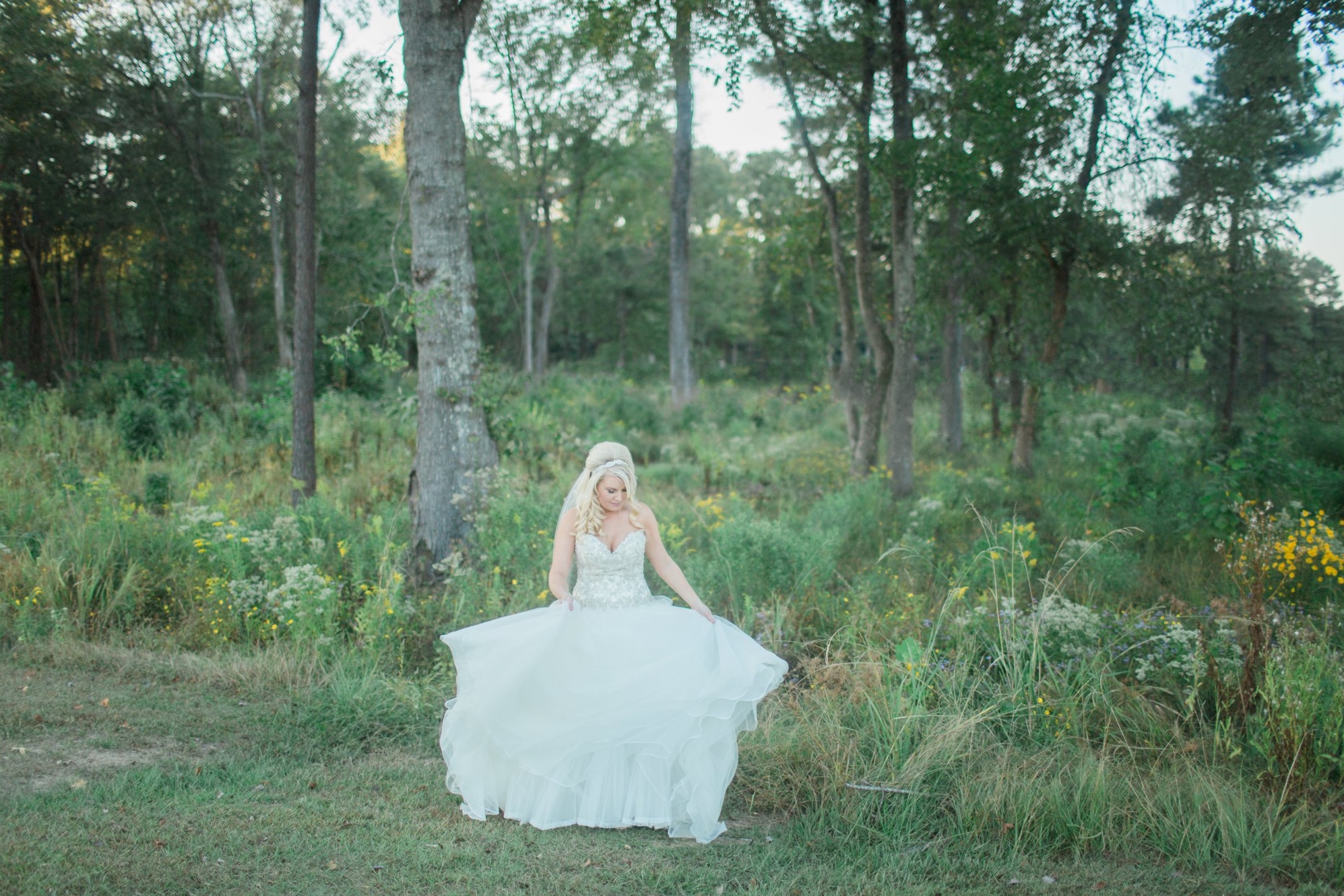 An Arkansas Bridal Session in the Woods | Ashley