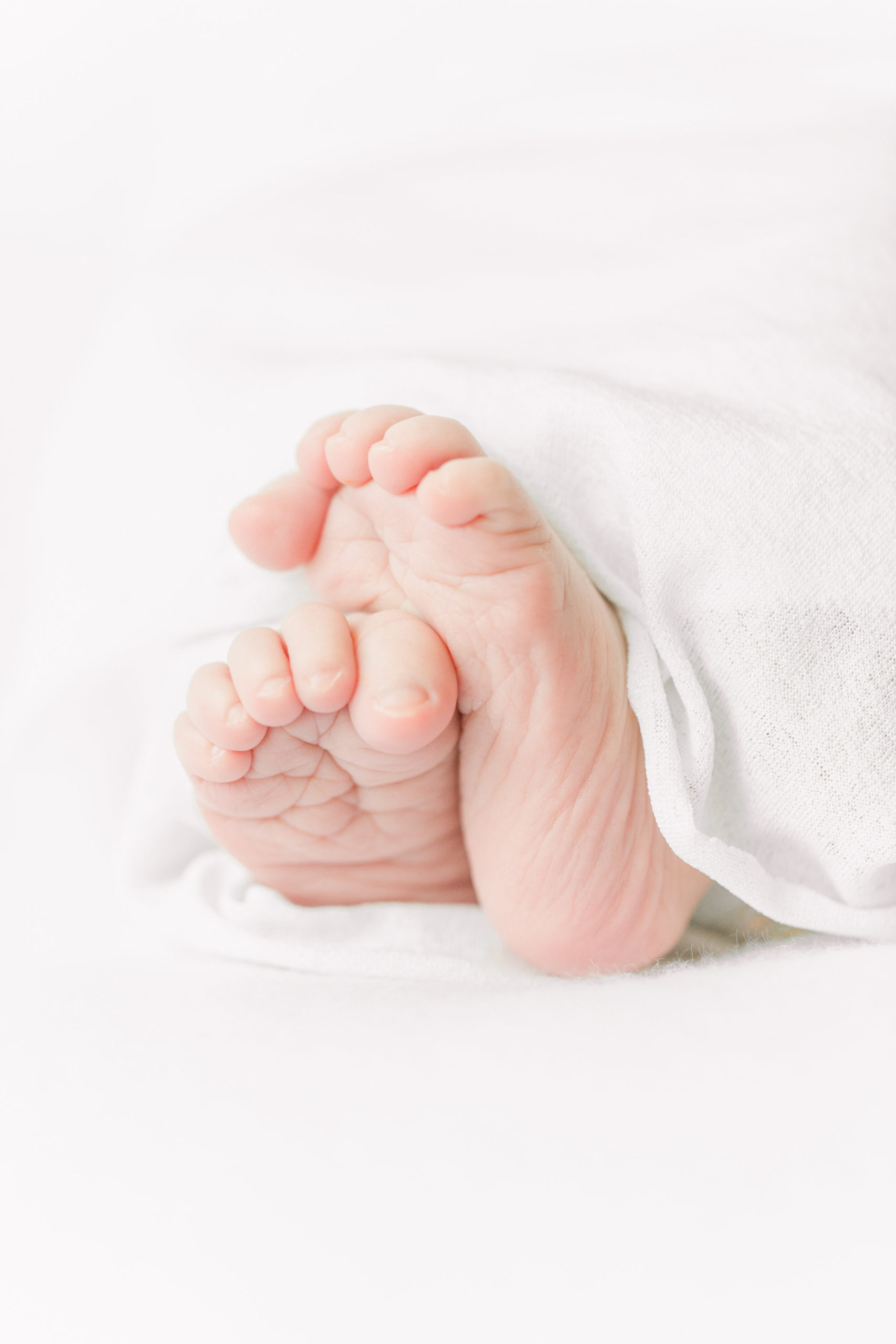 newborn baby toes organic simple photography