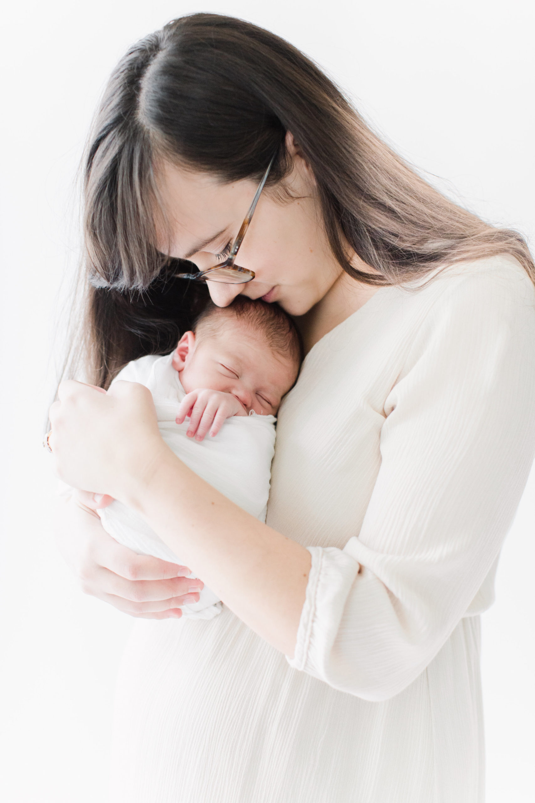 mommy and baby newborn photography