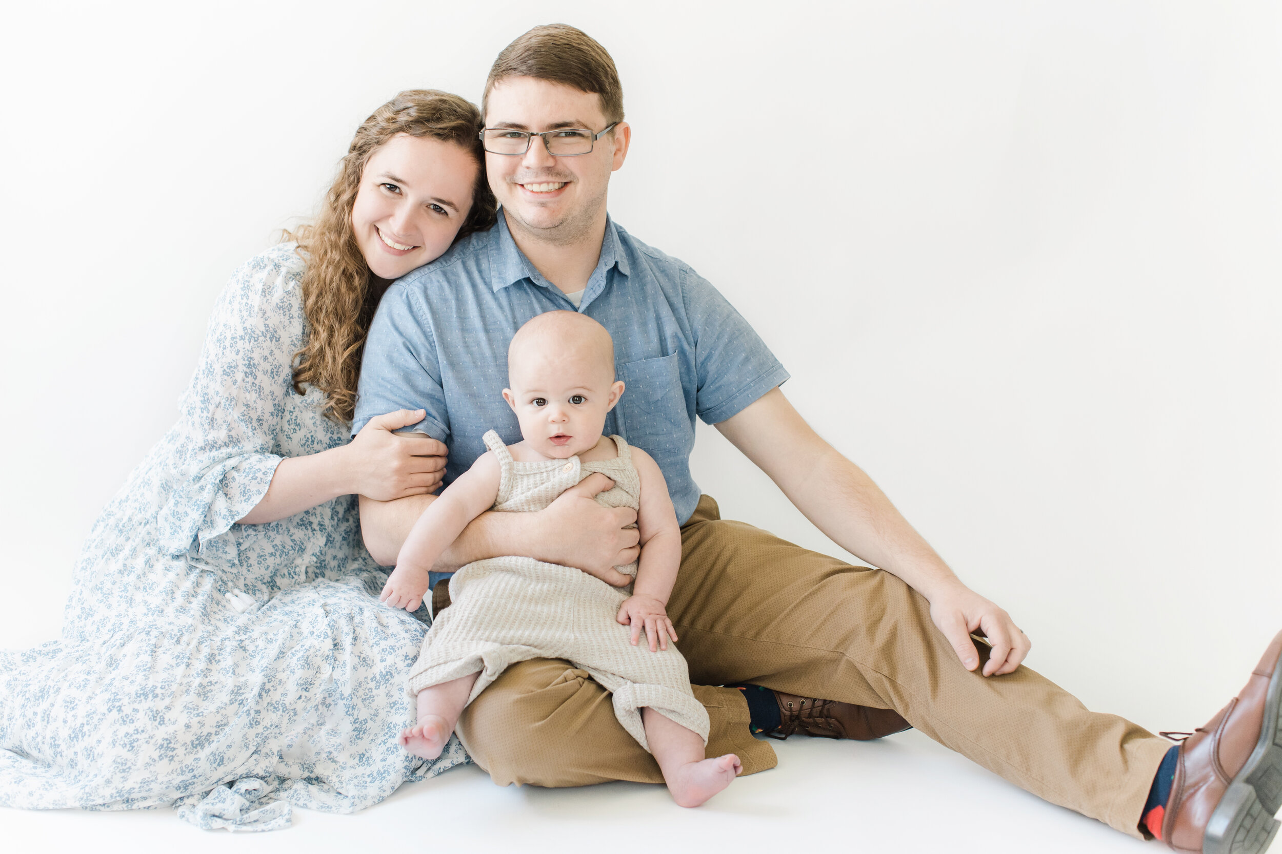 Family Photos with Baby in Bentonville Photographer